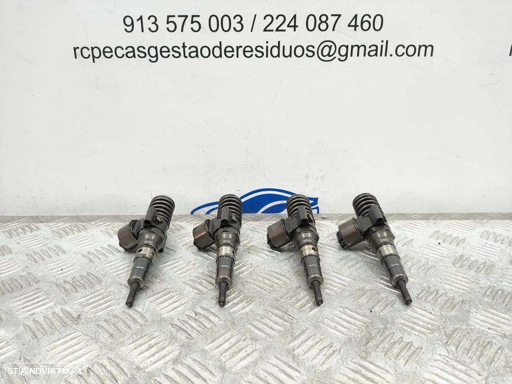 Conjunto Injetores Original Bosch VAG VW Volkswagen Audi Seat Skoda 2.0 TDI 140cv 0414720404 03G130073G - 2