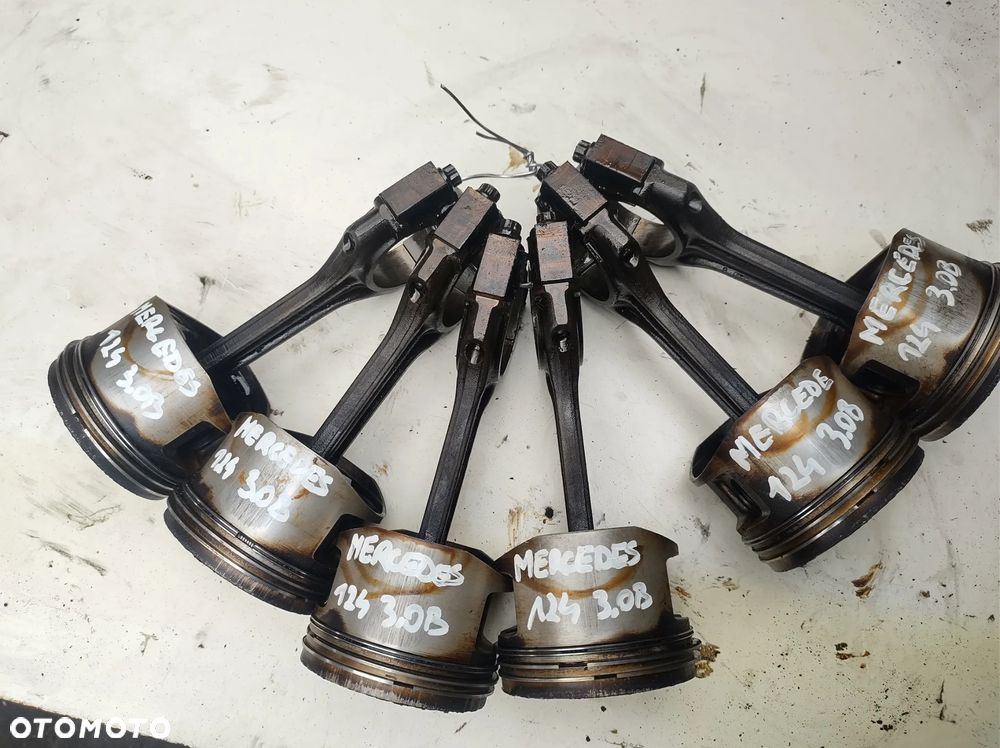 MERCEDES 124 W126 M103 3,0E tłok korbowód - 1