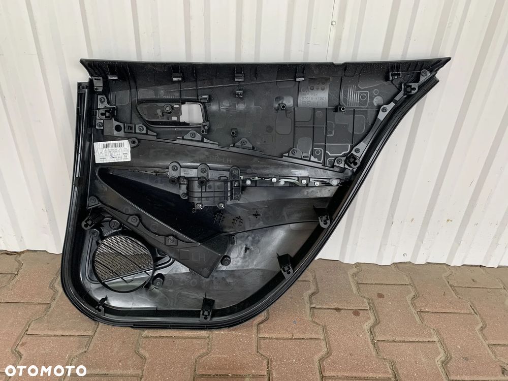 TOYOTA COROLLA E21 SEDAN 19-  BOCZEK DRZWI LEWY TYŁ TYLNY TAPICERKA - 4