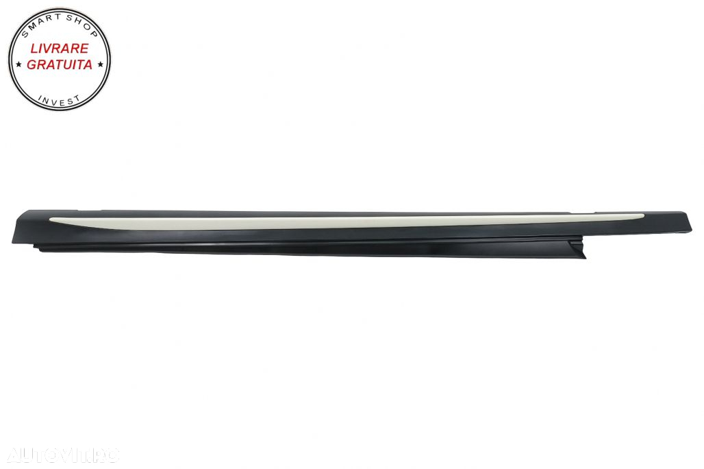 Praguri Laterale Mercedes C-Class W205 S205 (2014-2020) Sport C63 Design- livrare gratuita - 5