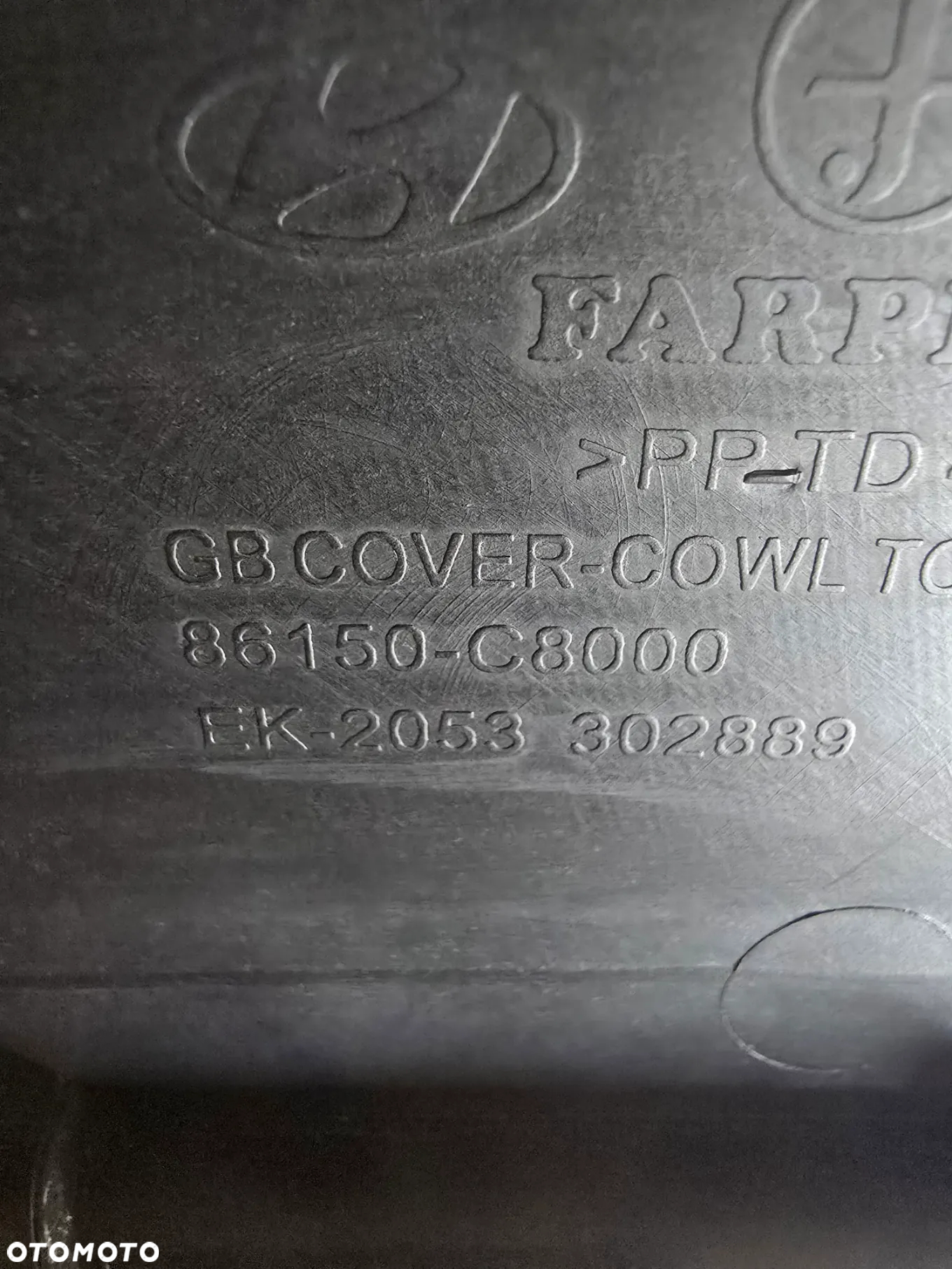 Podszybie Hyundai i 20 86150-C8000 - 7