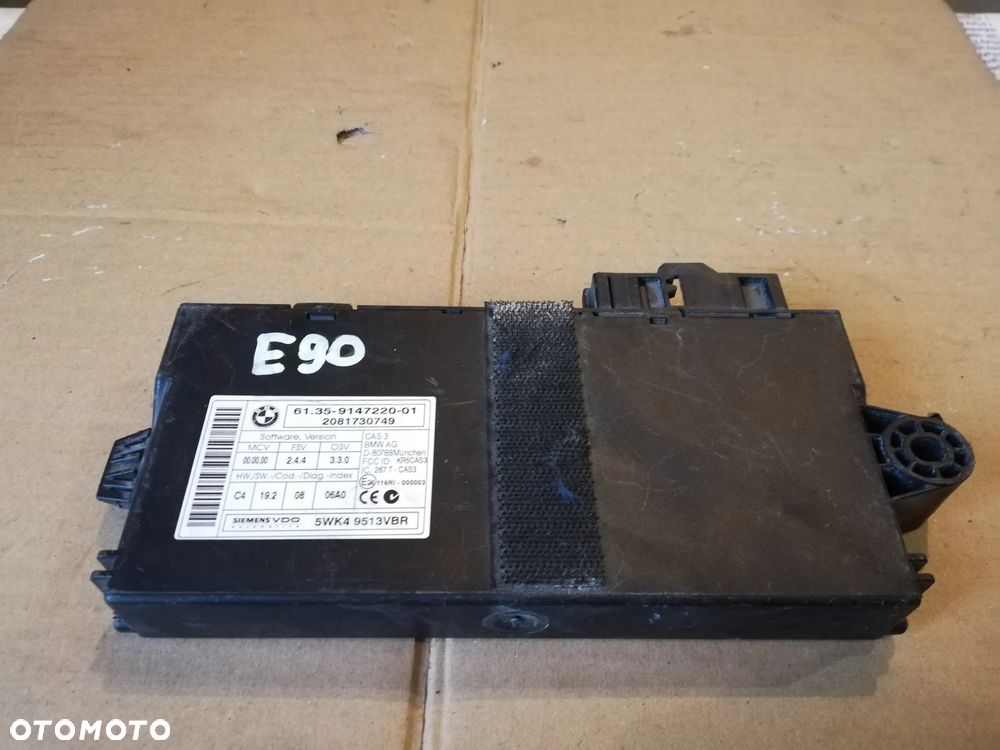 BMW E90 Moduł komfortu 6135914722001 61.35-9147220-01 - 1
