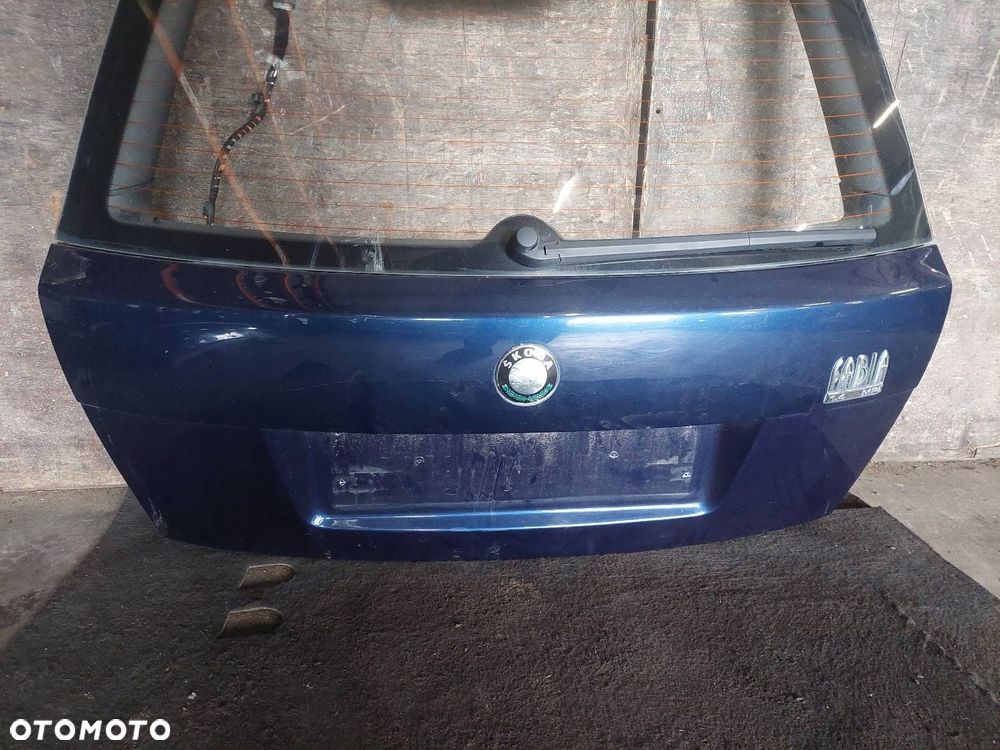 KOMPLETNY TYŁ SKODA FABIA I 9460 HB 5D KLAPA ZDERZAK LAMPY - 9