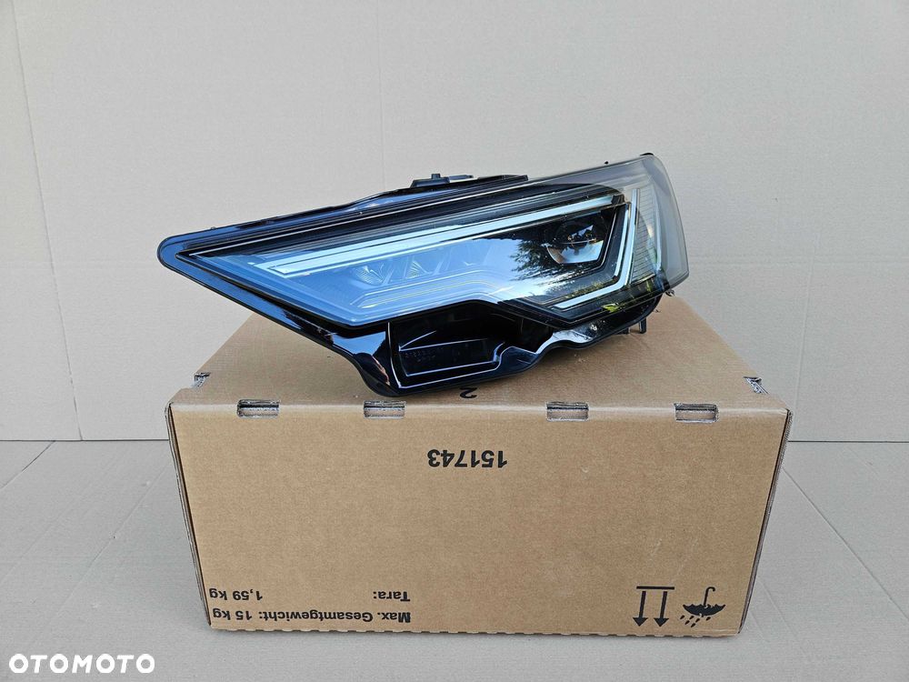 AUDI A6 C8 lampa lewa przód reflektor FULL LED MATRIX 4K0941039 - 4