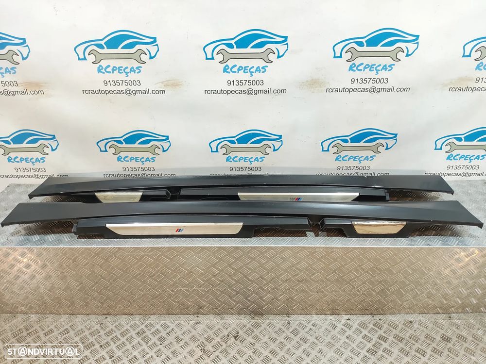 EMBALADEIRA EMBALADEIRAS ESQUERDA DIREITA BMW SERIE 1 E87 PACK M SAIA SAIAS LATERAL LATERAIS - 1