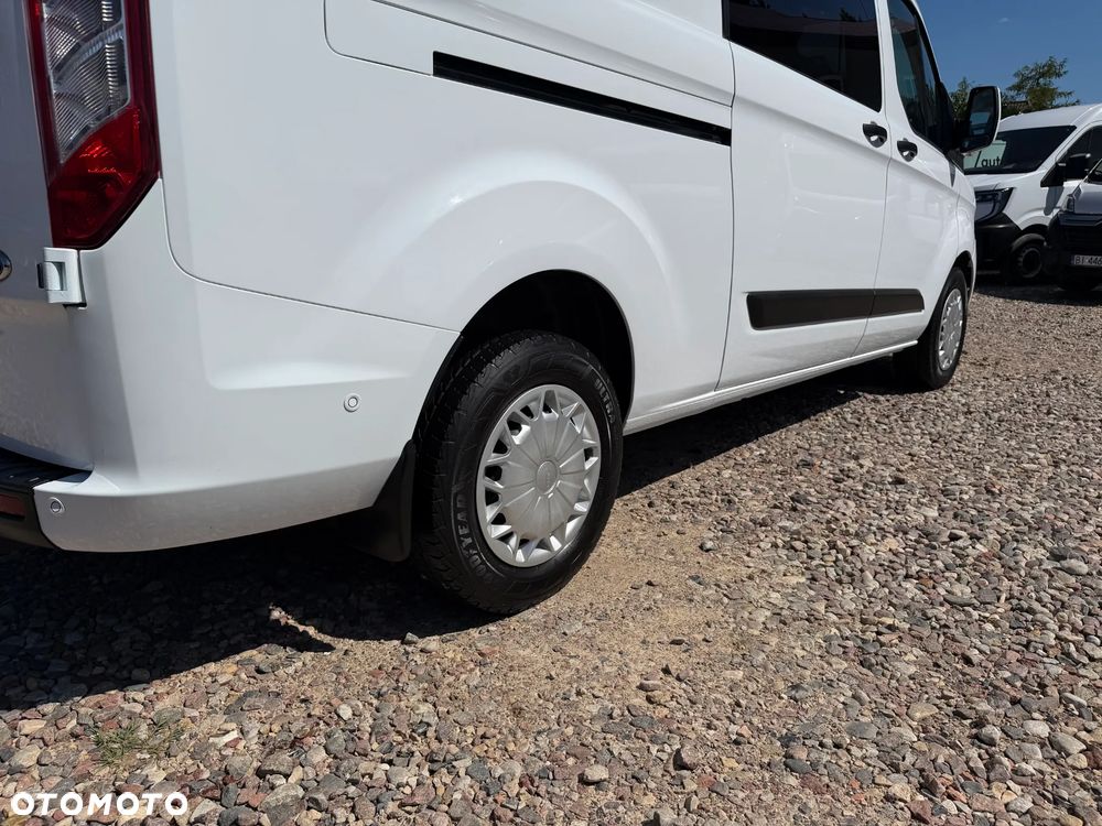 Ford TRANSIT CUSTOM 320L AUTOMAT, DOKA KOMFORT MODEL L2H1 Long Cięż. 5cio osobowy, SILNIK 2.0EcoBlue 170KM Euro-6, DUŻA ŁADOWNOŚĆ 1009kg DMC 3200kg Hak 1850kg ZABUDOWA PAKI! Fabryczna Instalacja 230V, Tempomat aktywny, Automat parkowania, Podgrzewane fotele, Niski przebieg TYLKO 149tys.km! - 25
