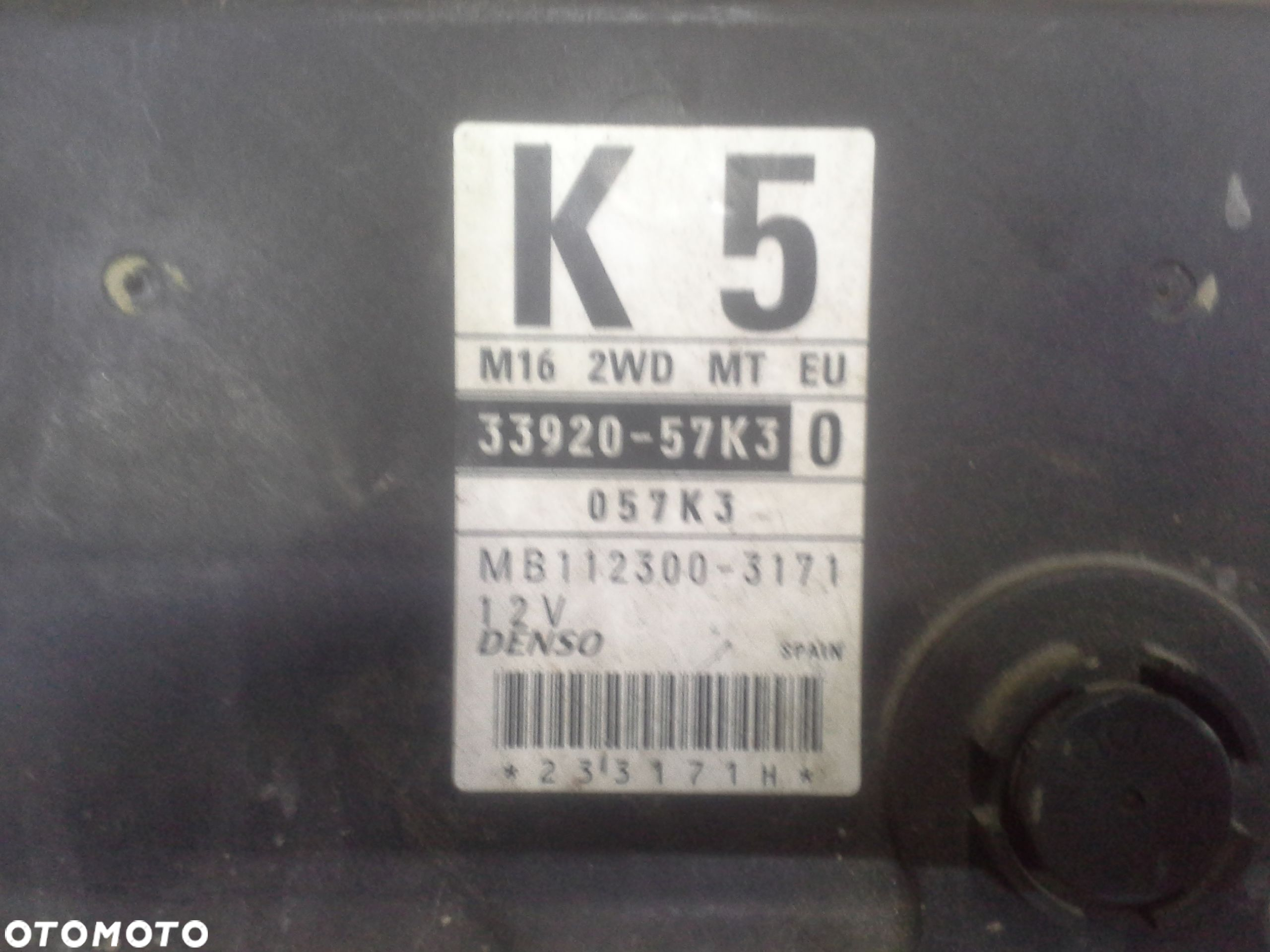 Suzuki Swift 1.6 zestaw startowy immo 33920-57K3 moduły - 31