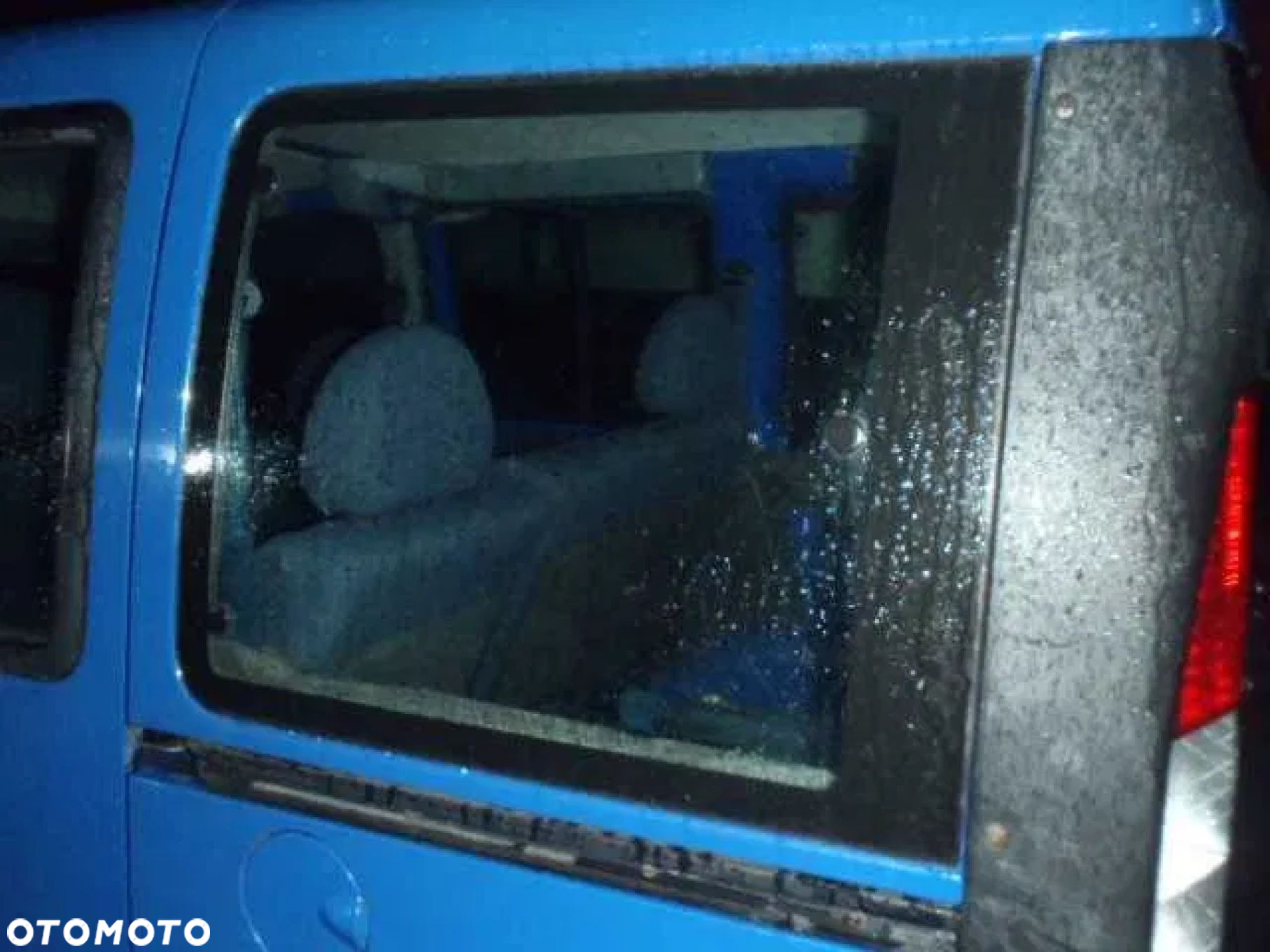 szyba z drzwi przesuwna uchylna fiat doblo I lift 03-10 - 2