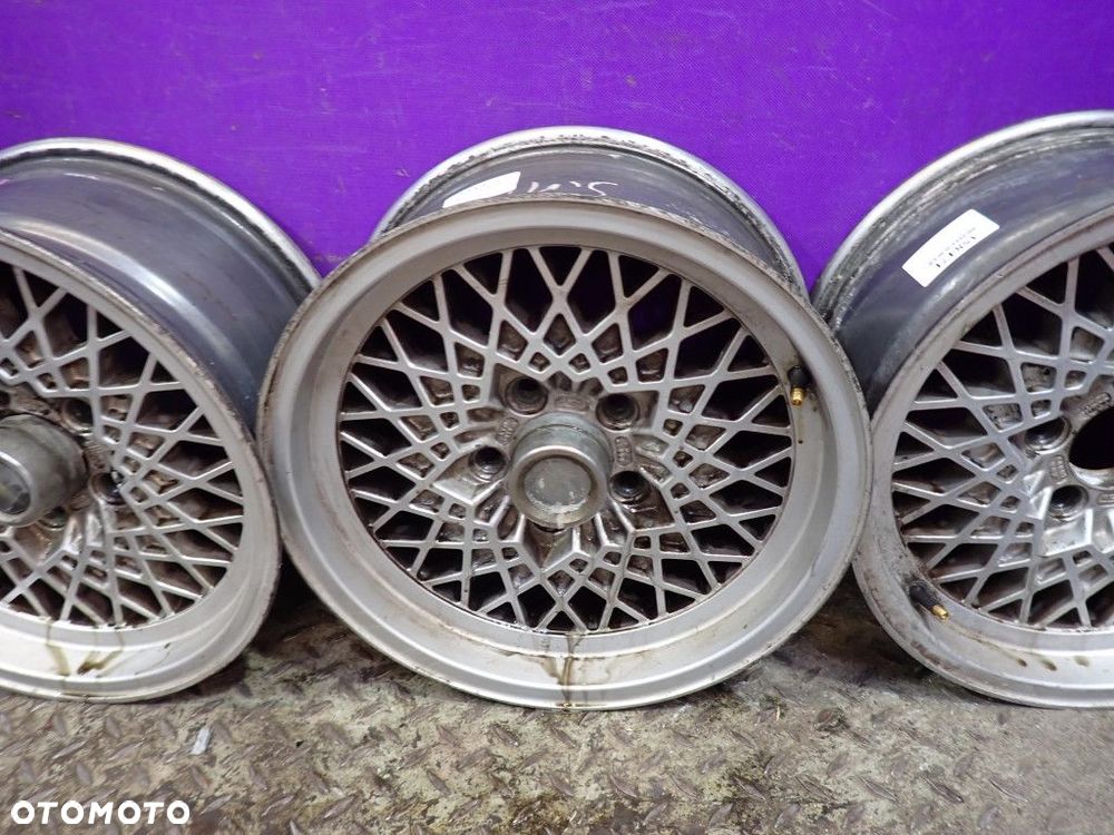 MERCEDES 124 W124 W126 E190 FELGI ALUMINIOWE MSW R15 7J ET23 5X112 KBA40899 - 4