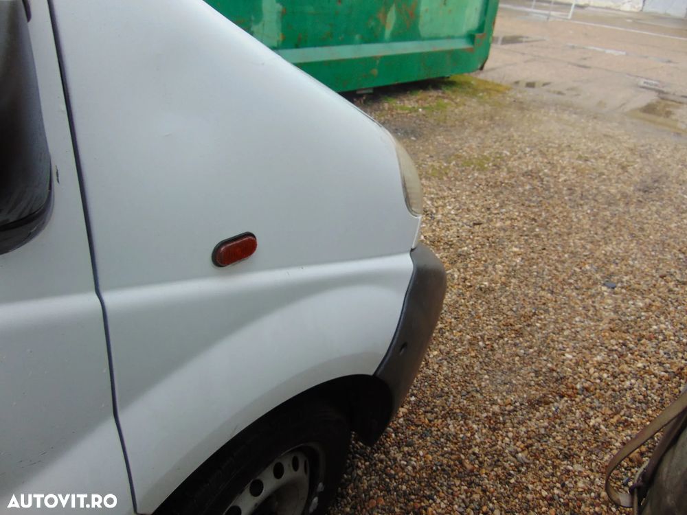 Aripa renault Trafic 2002-2013 aripi Opel vivaro stanga dreapta alba - 6