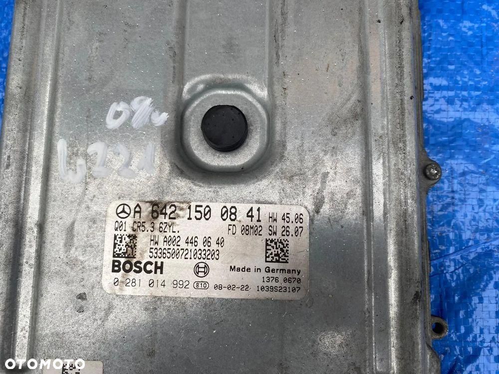MERCEDES W221 KOMPUTER STEROWNIK SILNIKA 3.0 CDI A6421500841 - 4