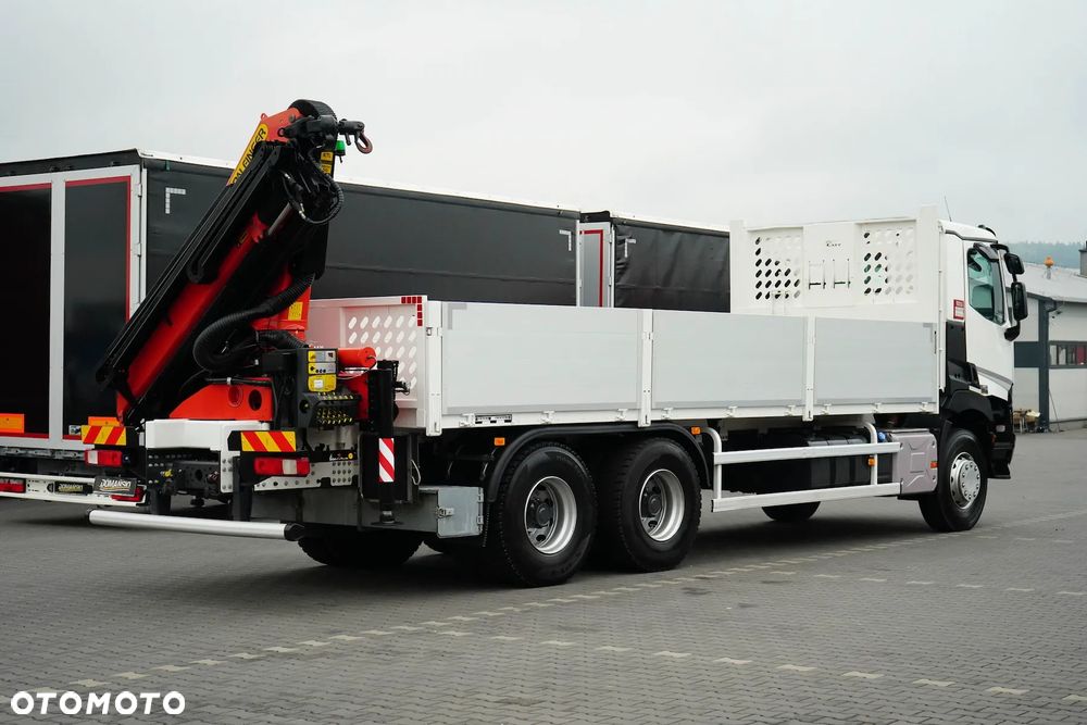 Renault C 380 / 6 X 4 / SKRZYNIOWY + HDS / PALFINGER PK 18002 / PILOT / ROTATOR - 40