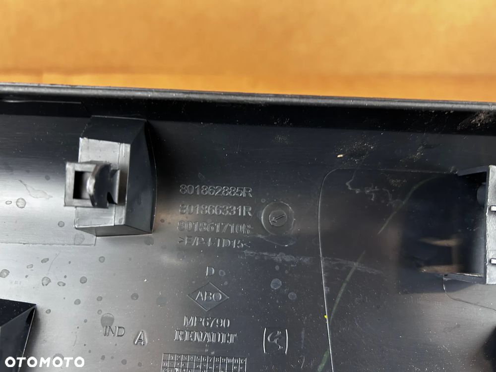 DACIA LODGY DOKKER LISTWA NAKŁADKA DRZWI PRZÓD PRZEDNIA PRAWA PRAWY 801861710R 801862885R - 4