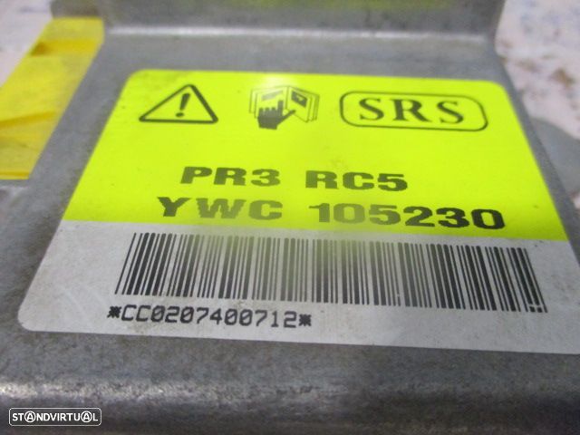 Kit Airbags YWC105230 EHM100300LNF  EHM101410PMA EVB104640LNF  EVB104650LNF MG MG TF 2002 135 136CV 3P CINZA SEM TABLIER - 14