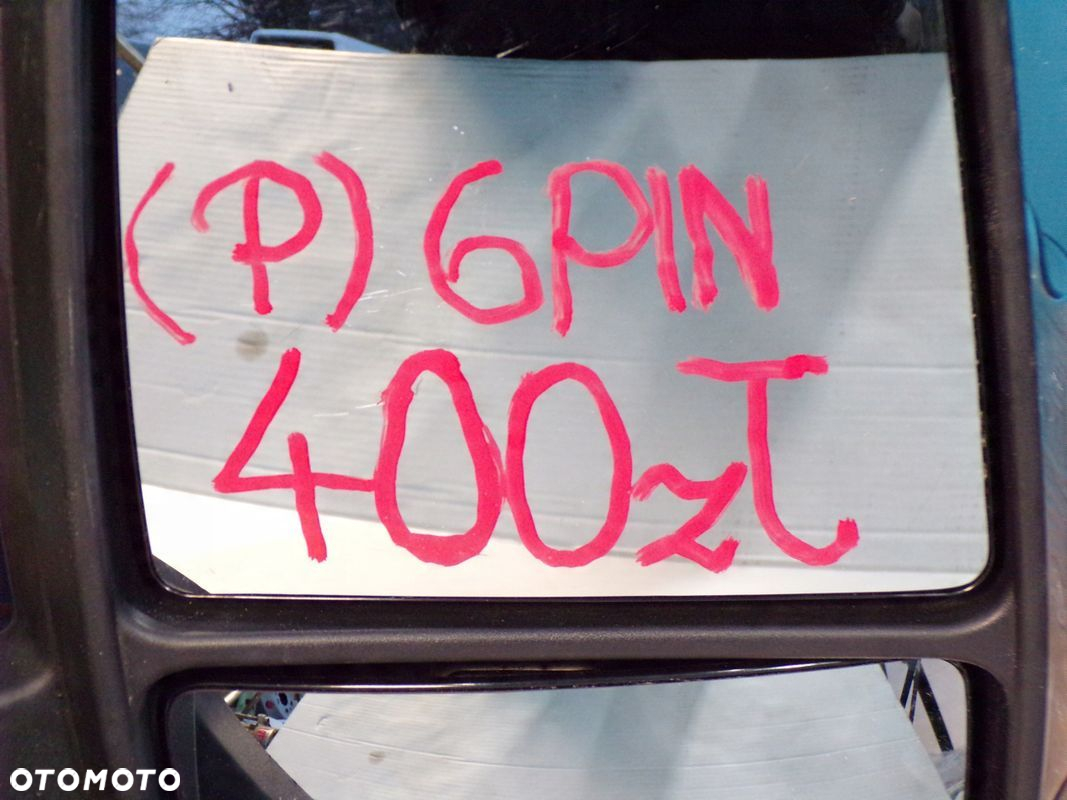 FORD TRANSIT MK 8 19- LUSTERKO PRAWE DŁUGIE NOWE ORYGINALNE 6 PIN - 2