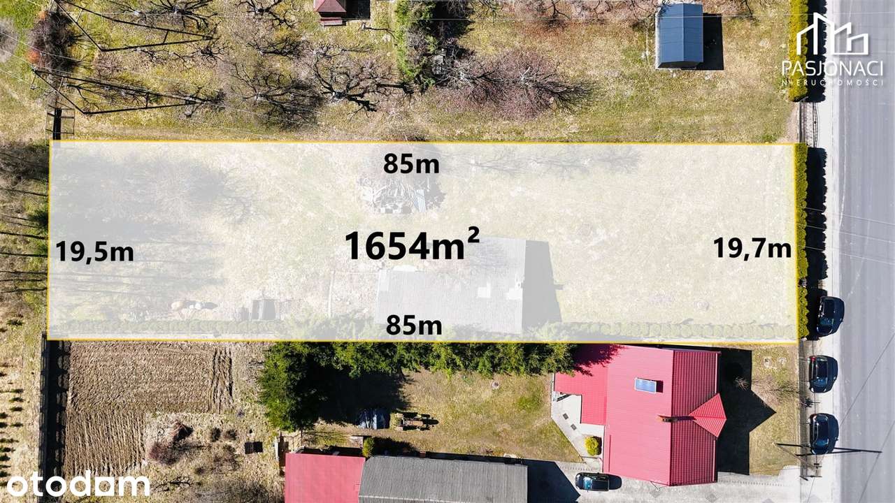 Działka budowlana w Bychawie - 2km od Rynku - Pełny obrazek: 3/20