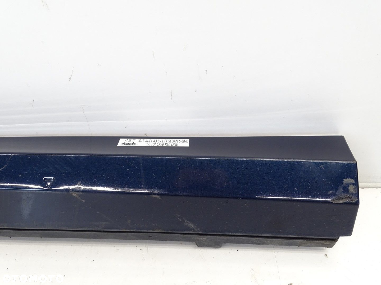 LISTWA PROGOWA LEWA AUDI A3 8V LIFT SEDAN S-LINE LX5E 8V5853859 8V5854535 - 3