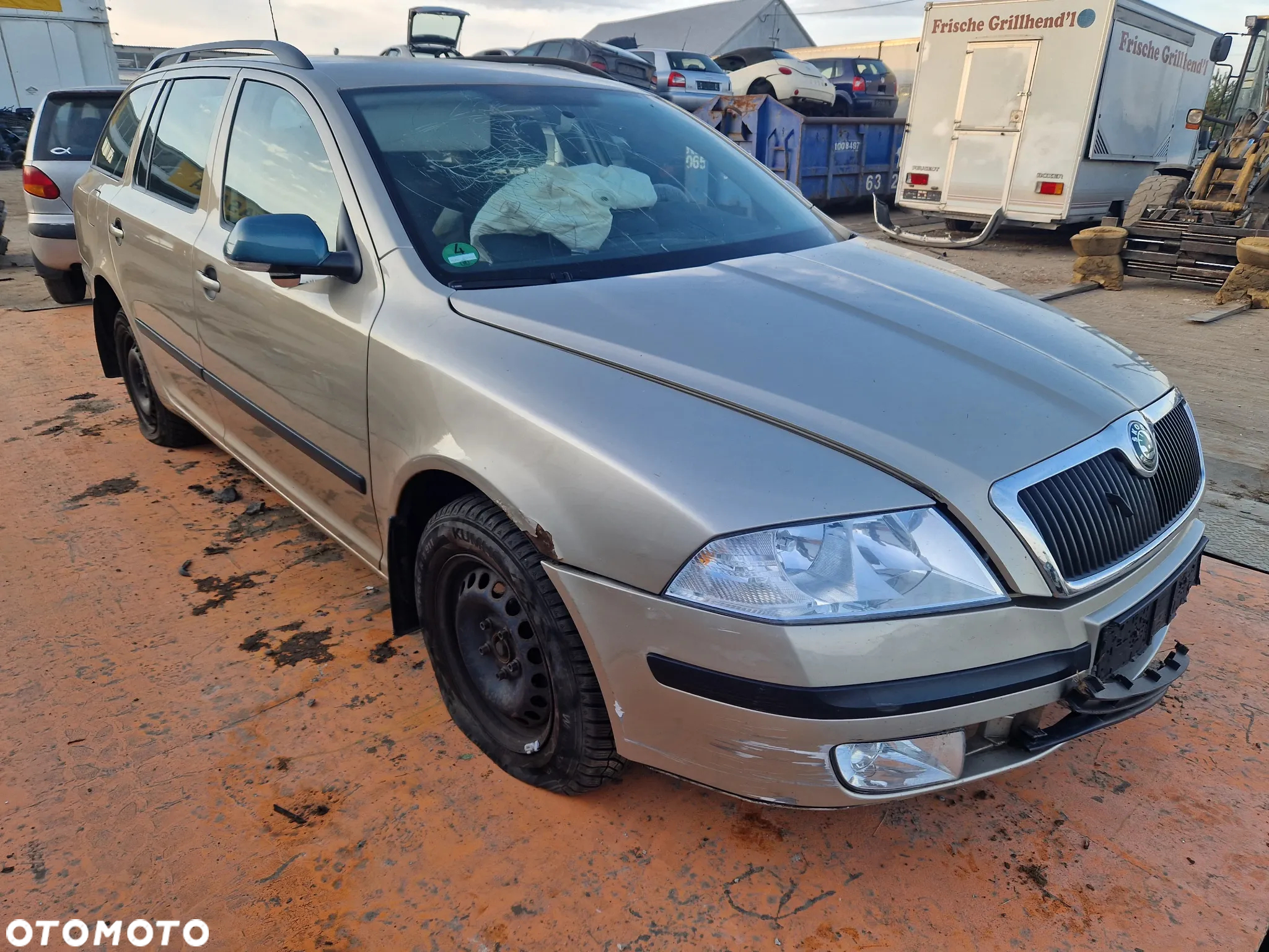 Skoda OCTAVIA II 2004/06-2013/06 Silnik 1.6 BSE 102KM/75kW LF8H na części drzwi klapa zderzak - 2