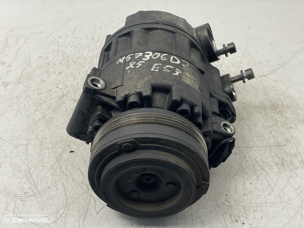 Compressor de ar condicionado BMW X5 (E53) 3.0 d REF. 691800003 MOTOR M57 306D2 - 3