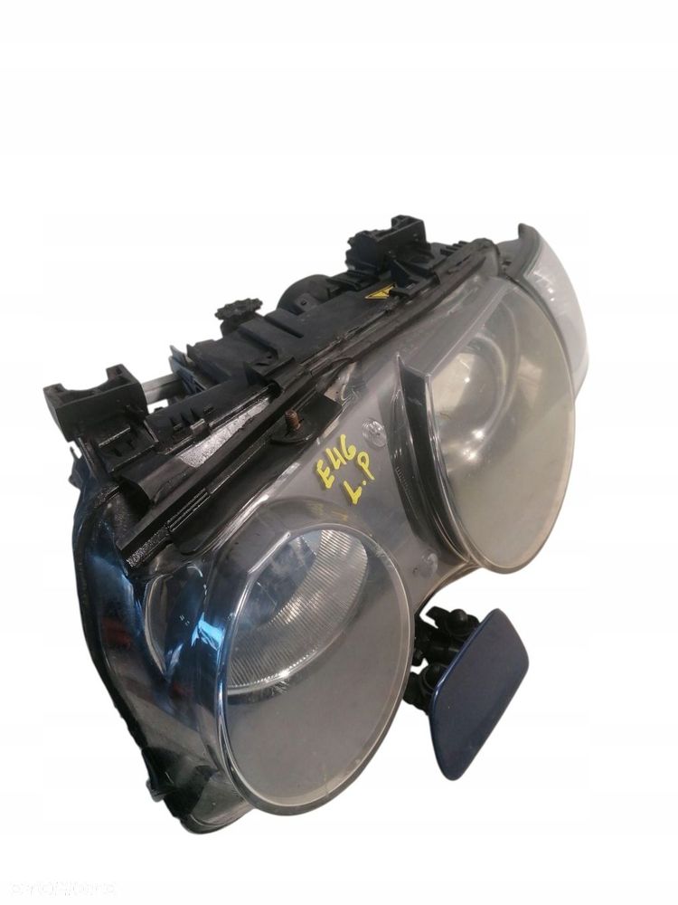lampa lewa przednia przód dysza bmw e46 compact xenon - 2