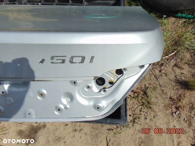 BMW E65 E66 po LIFT LCI KLAPA BAGAŻNIKA kolor titansilber metallic 354 TYŁ tylna - 5
