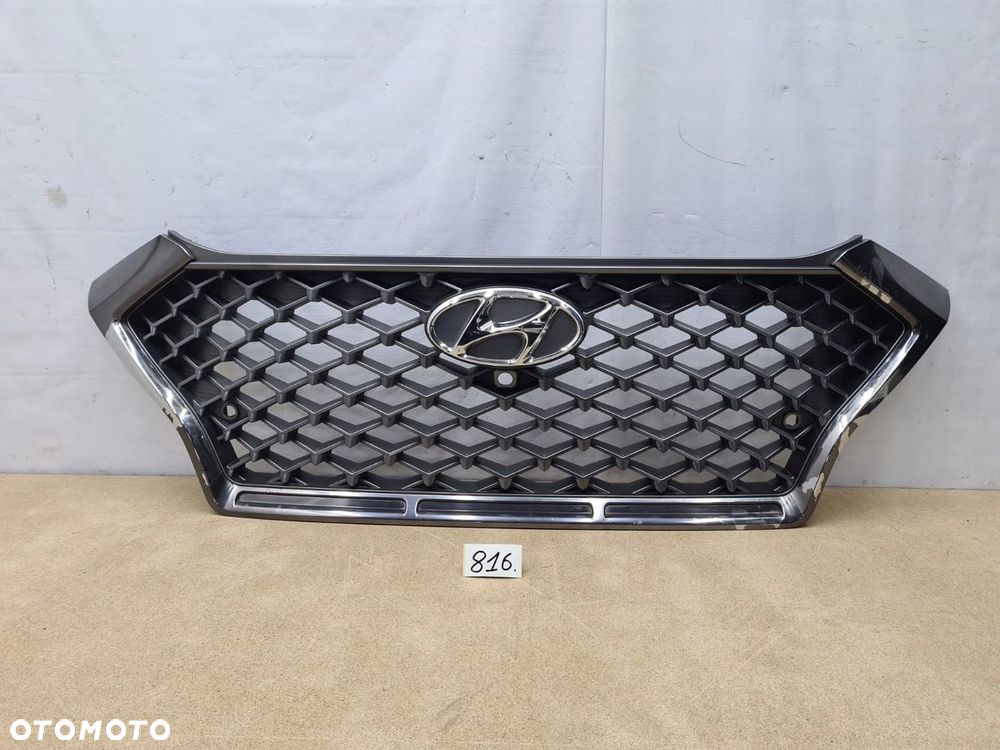 ATRAPA GRILL ZNACZEK PDC HYUNDAI TUCSON III 3 LIFT FL N-LINE 2019 - 2022 - 1