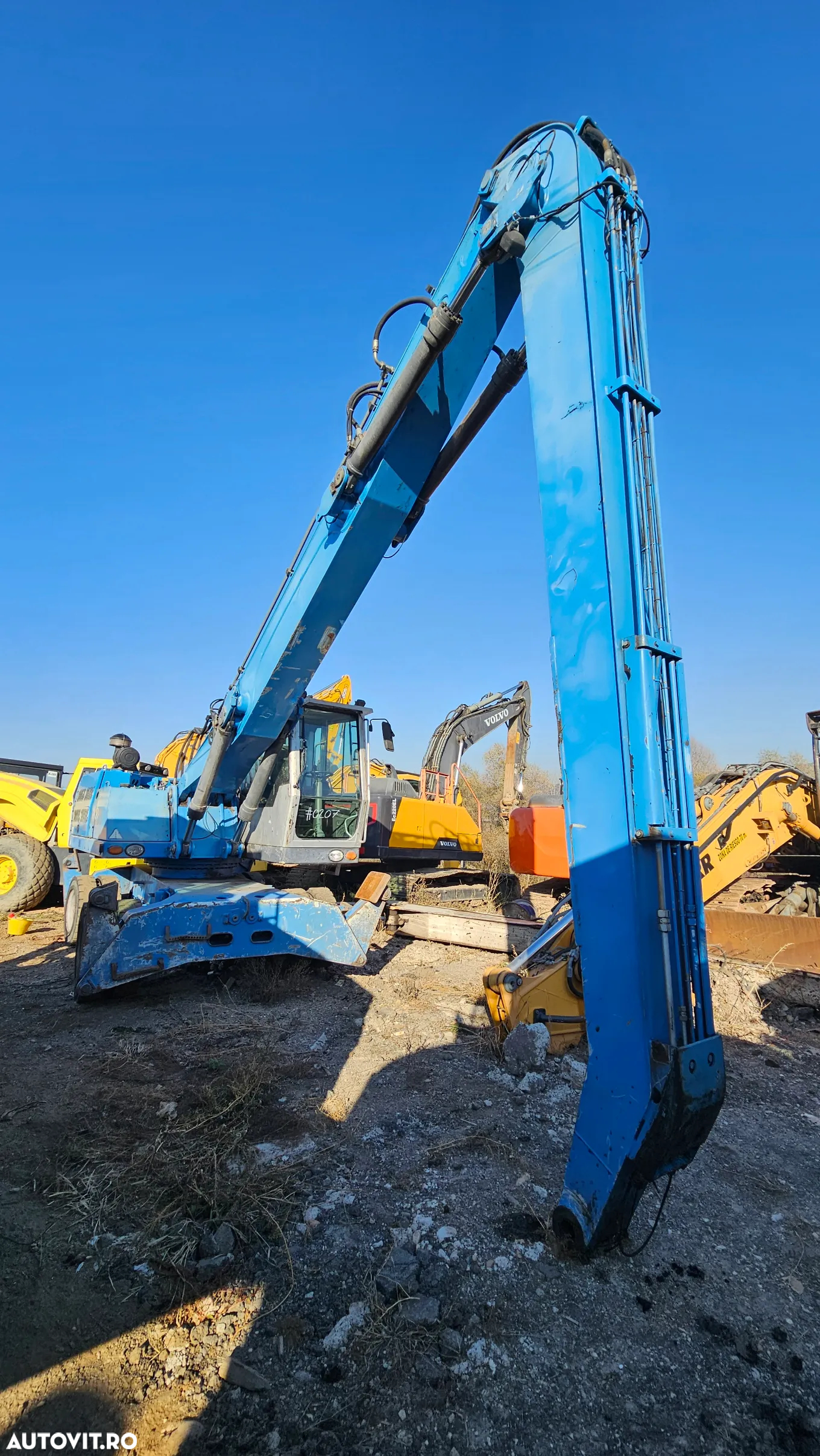 Fuchs MHL 335 Terex Excavator pe roti - 5