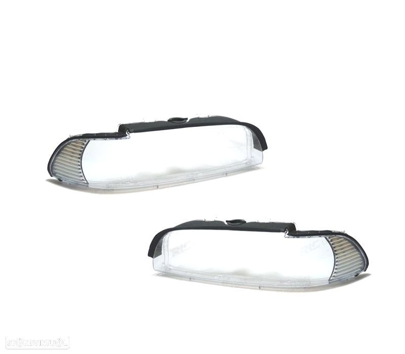 KIT CONJUNTO VIDROS FAROL PARA BMW E39 2000-2003 - 1