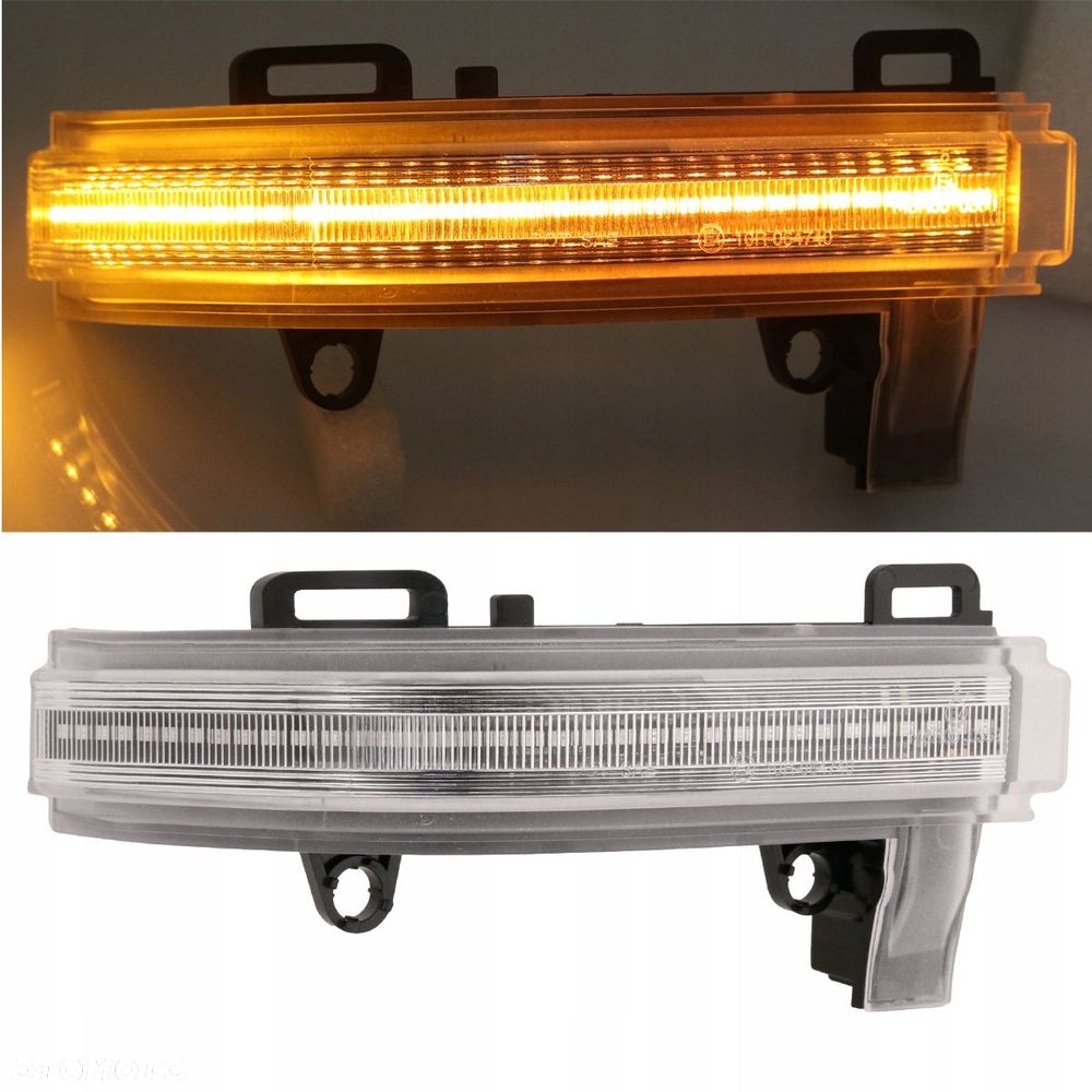 Kierunkowskaz Migacz Lusterko Led Tuning Biały VW Crafter II 2 Man TGE 7c - 5