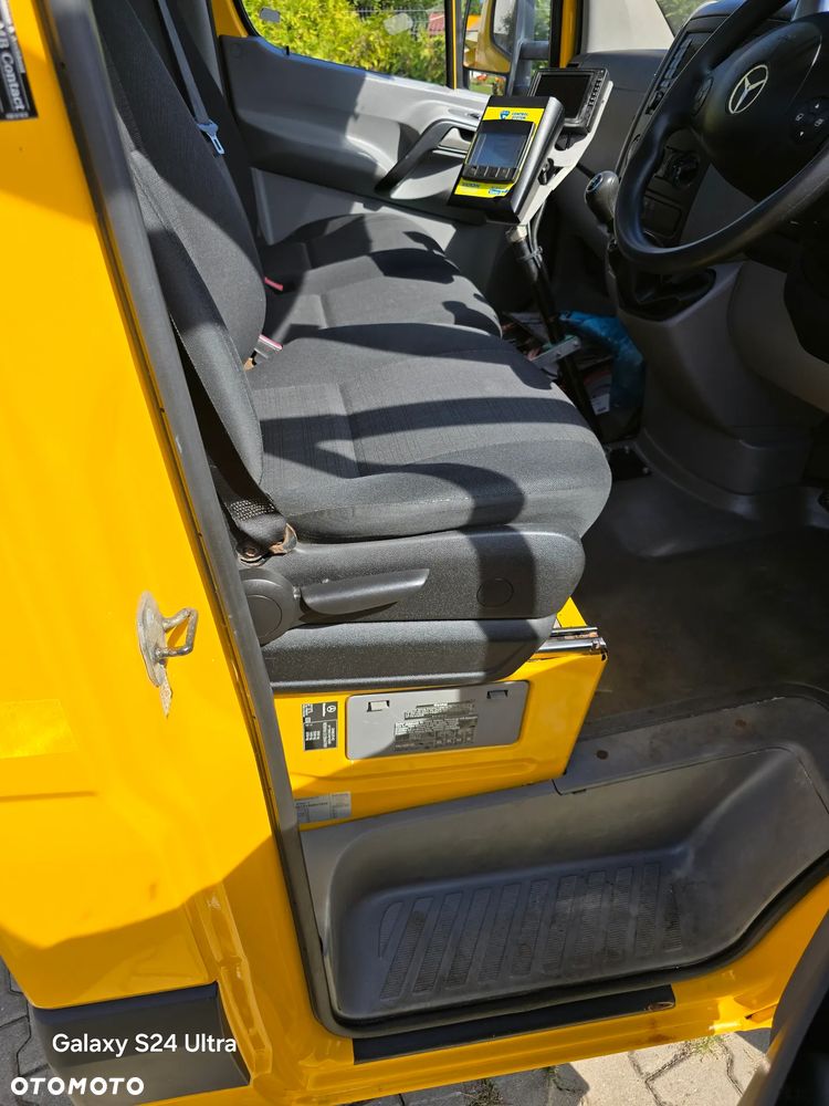 Mercedes-Benz Sprinter 313CDi Solarka Piaskarka Posypywarka Hydraulika rozrzutnik ECON Specjalny komunalny Schmidt gritter salt spreader pługopiaskarka ASR Tempomat Zimowy Komunalny - 9