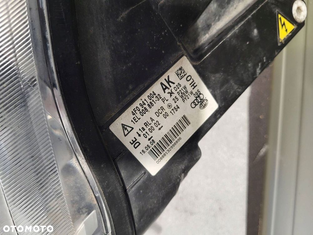 audi a6 c6 xenon nie skrętny przód strona prawa 4f0941004ak - 3