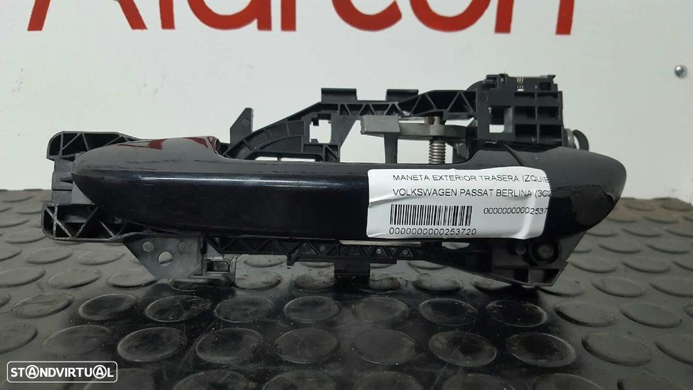 PUXADOR EXTERIOR TRASEIRO ESQUERDO VOLKSWAGEN PASSAT BERLINA (3C2) HIGHLINE - 2
