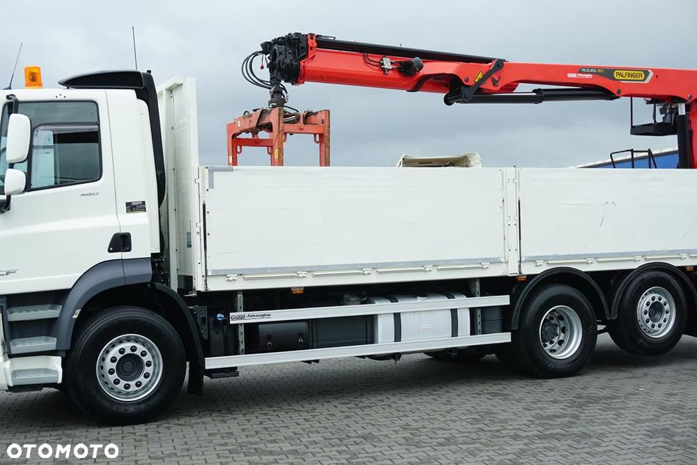 DAF CF / 480 / 6 X 2 / SKRZYNIOWY + HDS / PALFINGER PK 22 001L / OŚ SKRĘTNA / CHWYTAK - 16