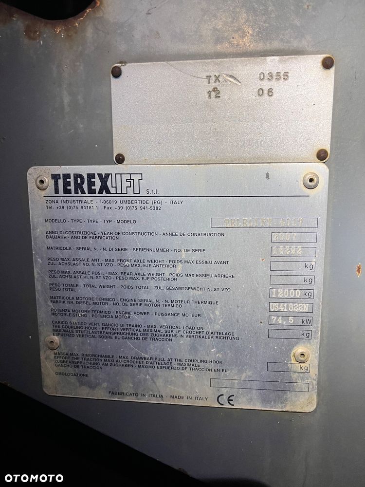 Terex TELELIFT 4017 CENA BRUTTO z VAT 23% - 31