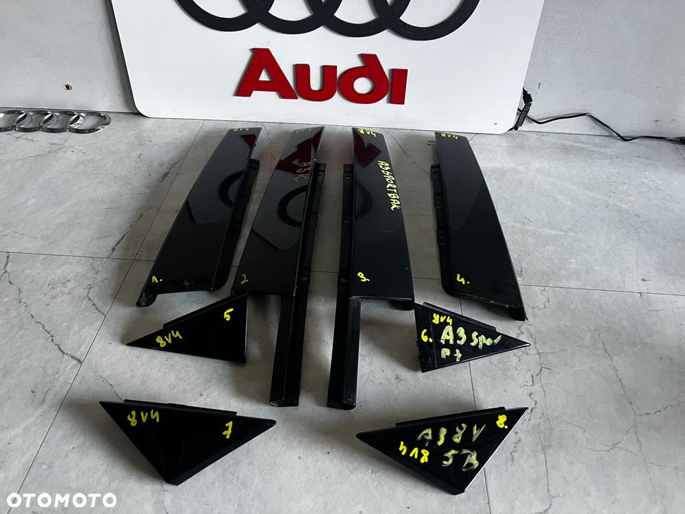 AUDI A3 8V SPORTBACK LUB SEDAN 8V4 8V5 OSŁONA LISTWA NAKŁADKA OSŁONA SŁUPKA DRZWI CENA W OPISIE