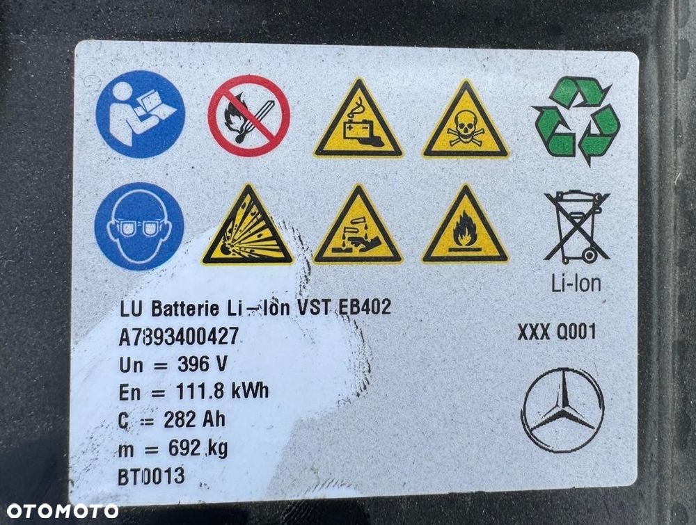 BATERIA AKUMULATOR MERCEDES-BENZ EQS 111.8 KWH . - 4