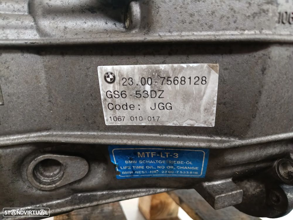 Bmw caixa velocidades 123D 204cv ano 2008 ref: JGG GS6-53DZ N47 - 4