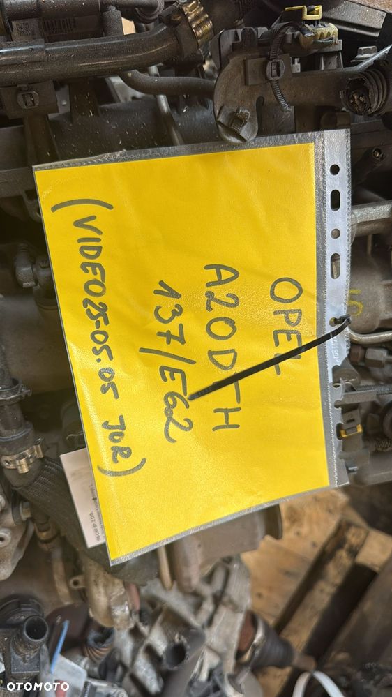 Opel A20DTH 2.0 diesel silnik kompletny z pełnym osprzętem gotowy do montażu VIDEO PRACY SILNIKA - WHATSAPP LUB LINK W OPISIE - 6