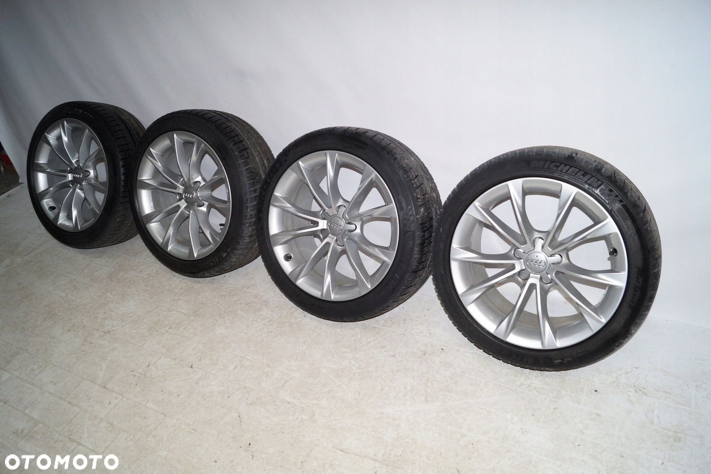 AUDI A5 S5 S4 A4 KOŁA FELGI KOŁO KOMPLET 245 40 R18 ET29 LATO DUNLOP - 3