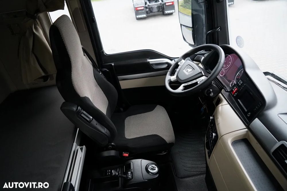 MAN TGX 18.500 / 4x4 / HIDRAULICĂ / HIDROPROPULSARE / CABINĂ JOSĂ / ANVELOPE 100% / EURO 6 / - 27