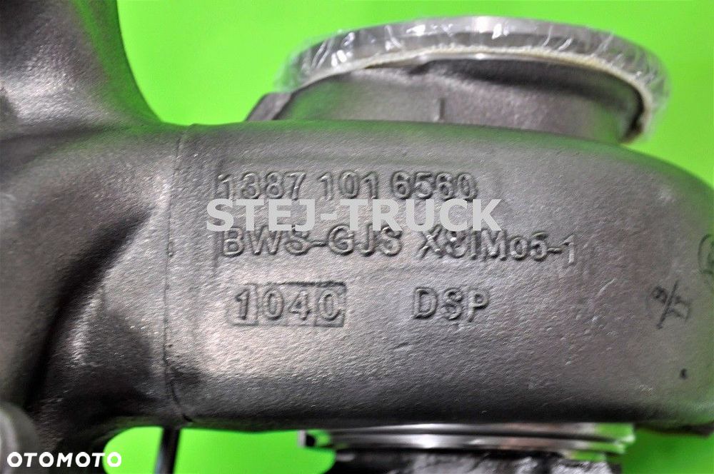 TURBINA, TURBOSPRĘŻARKA, BORGWARNER, 08F11-1418, DAF, 1830548R, - 6