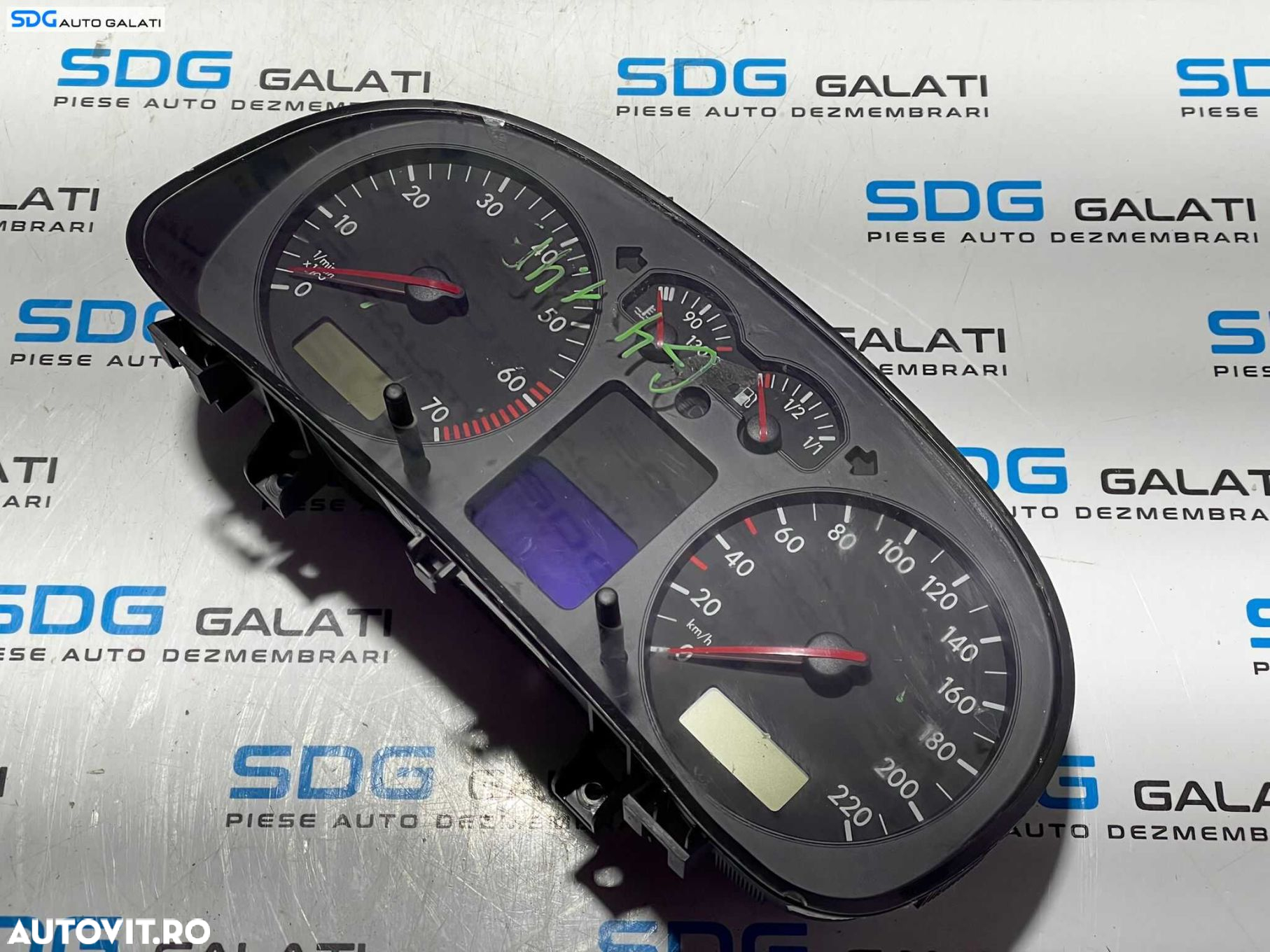 Kit Pornire ECU Calculator Motor Bosch Volkswagen Golf 4 1.4 Benzina 1998 - 2005 Cod 036906032P 0251207179 [L3143] [L3144] - 2