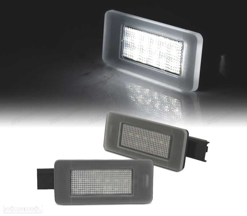 LUZES LED MATRICULA PEUGEOT 308 208 2008 207 CC - 1