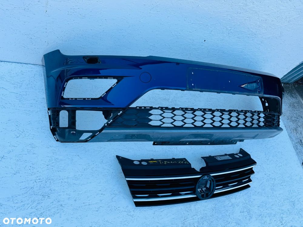 ZDERZAK ATRAPA GRILL VW TIGUAN II 5NA PRZÓD PRZEDNI - 2