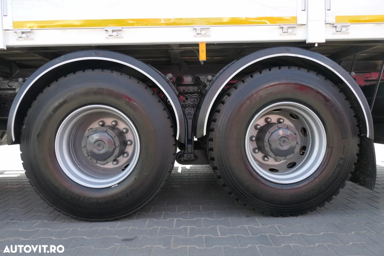 Mercedes-Benz AROCS 2633 / 6X4 / 6.55 M BOX + HDS HIAB 144 / RADIOCOMANDĂ / ROTATOR / FURCI - 28