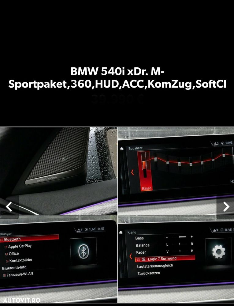 BMW Seria 5 540i xDrive AT - 16