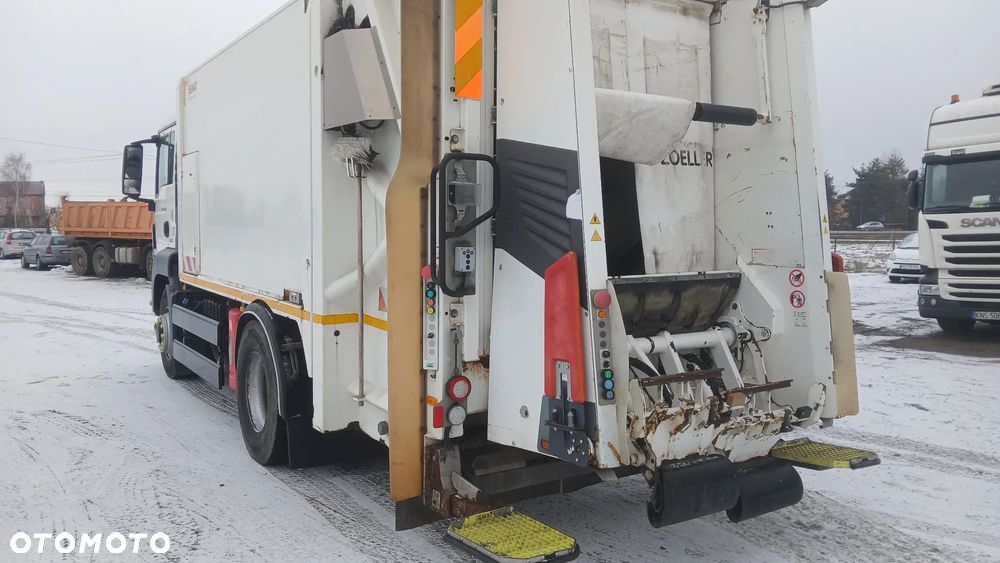 MAN TGS 18.360 4X4 HYDRODRIVE ŚMIECIARKA ZABUDOWA SEMAT SPROWADZONY DO ZABUDOWY WYWROTKA - 6