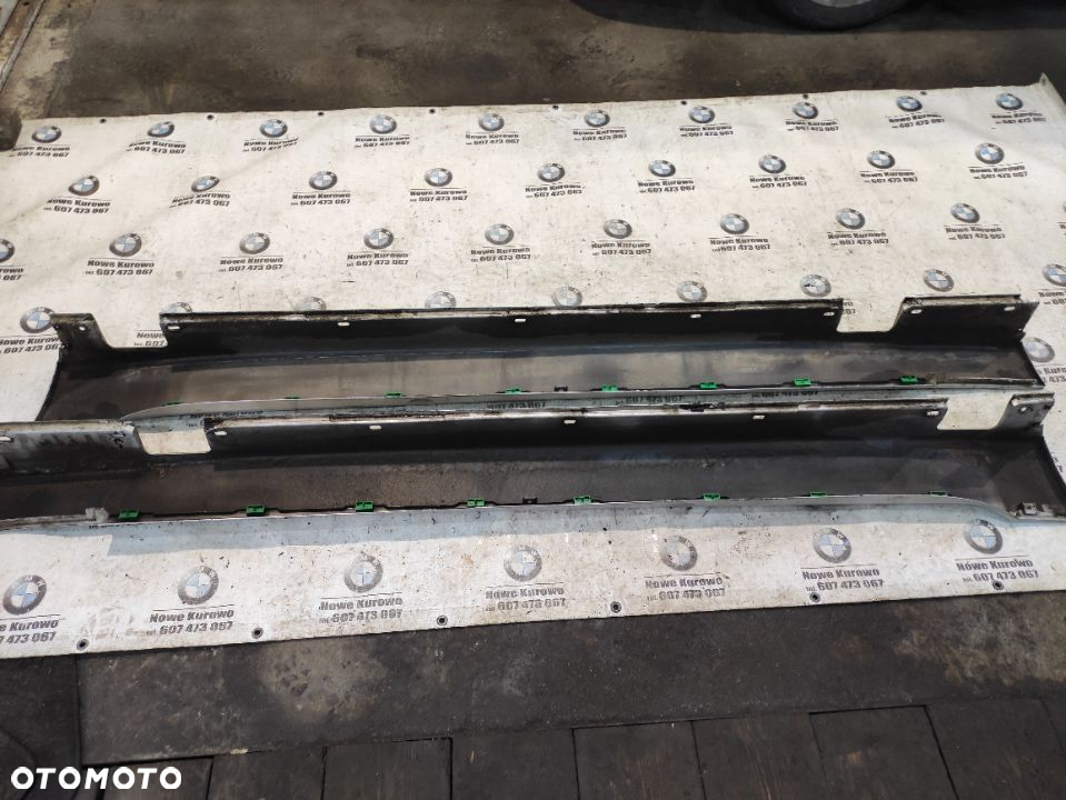 BMW E60 E61 Listwa progowa lewa prawa nakładka Titansilber 7033759  7033760 - 8