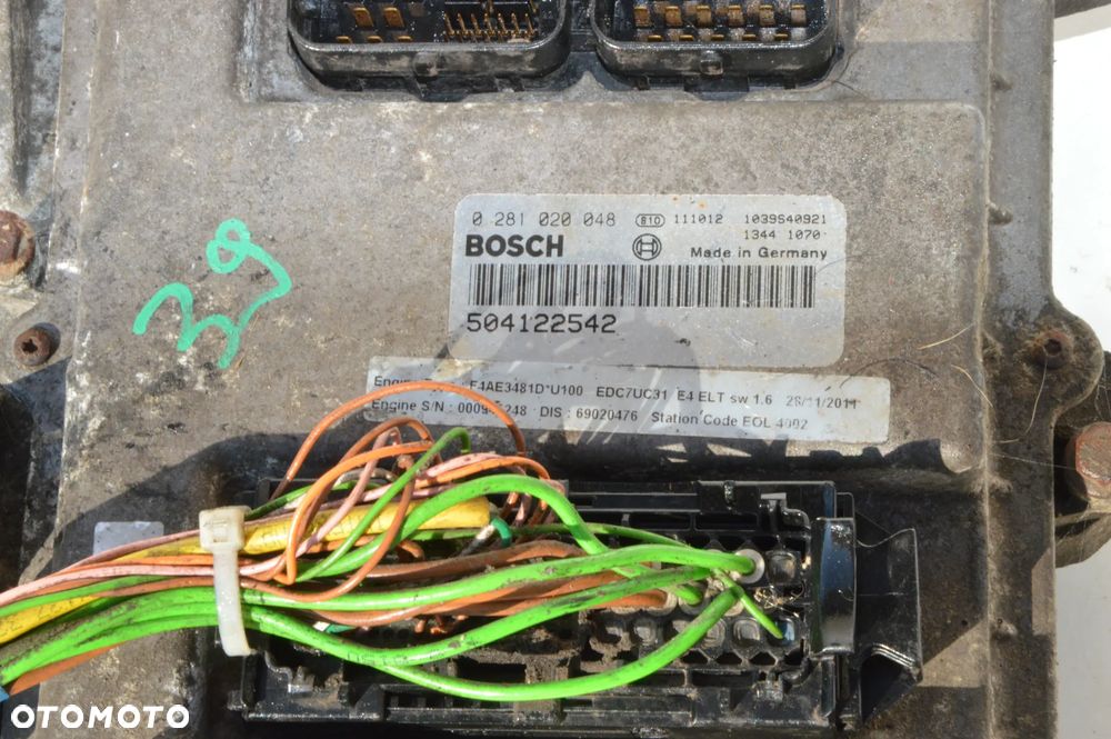 komputer sterownik iveco eurocargo 3.9 0281020048 504122542 - 2