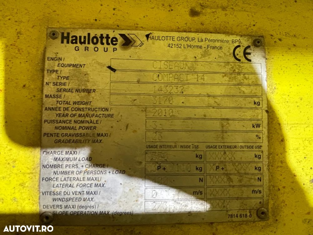 Haulotte COMPACT14    14m (A181) - 7